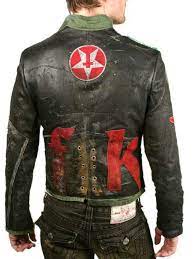 Junker Design Tank Leather Jacket Veste En Cuir Manteau En Cuir Mode Homme