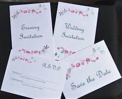 Cheap Diy Non Personalised Wedding Invitation Sets Printed On A6 Smooth White Card With Images Personalized Wedding Diy Invitations Wedding Invitation Sets