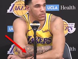 Find the perfect lamelo ball stock photos and editorial news pictures from getty images. Lonzo Ball Forced To Cover Up Tattoo Due To Nba Rules Business Insider