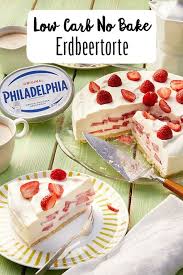 Low Carb Erdbeer Philadelphia Torte Rezept Rewe De Https Www Rewe De Rezepte Low Ca Philadelphia Torte Rezept Philadelphia Kuchen Rezept Philadelphia Torte