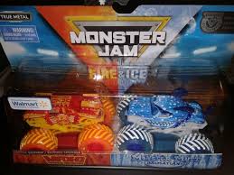 Hot Wheels Monster Jam Trucks Fire Ice Max D Mutt Exclusive Limited Edition Minecraft Playing Game Hot Wheels Monster Jam Monster Jam Hot Wheels