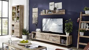 Wohnwand ratgeber & vergleich 2021. Wohnwand Roof Anbauwand Wohnzimmer Schrankwand In Used Style Inkl Led