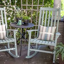Rocking chair outdoor patio rocker garden metal seat furniture padded cushion us. Diy Vintage Painted Rocking Chairs