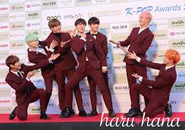 Picture Media Bts At The 5th Gaon Chart K Pop Awards Red