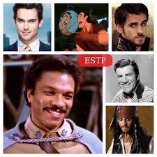 Estp Fictional Characters Estp Esfp Mbti