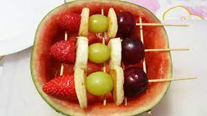 Parilla De Sandia Escuela De Cocina 33 Figuras De Frutas Youtube
