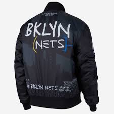 The nets compete in the national basketball association (nba). Nike Brooklyn Nets City Edition Courtside Jacket