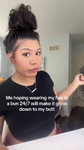 Wearing My Hair in A Bun Everyday