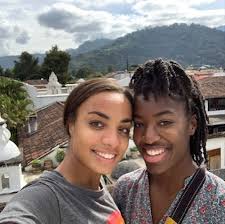 Kayla Eason and Olivia Simmons having a blast in Guatemala. 🇬🇹  #AnchorDown @ Guatemala City, Guatemala