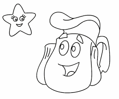 Dora the explorer coloring pages. Dora The Explorer Printables