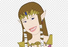 Princess Zelda The Legend Of Zelda Breath Of The Wild Dark Link Universe Of The Legend Of Zelda Nia O Meme Face Hand Head Png Pngwing