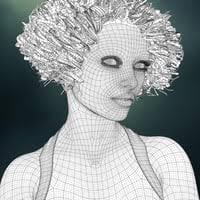 Rita Hair for Genesis 8 Female and Genesis 9