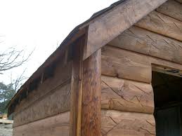 Turn any house or mobile home into a beautiful log cabin! Log Siding Rustic Logsiding Woodshop