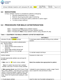 Urinary Catheter Insertion With Lidocaine 2 Jelly Adult