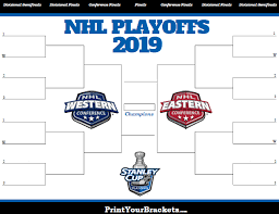 The playoffs have started and bracket entries are closed, but go ahead and create an account. Nhl Bracket Challenge Printable 2020 Stanley Trophy Playoffs