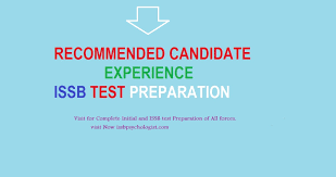 Paf Issb Recommended Candidate Experience