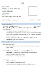 Use america's top resume builder & interview tips. Resume Format For Mba Fresher Free Download
