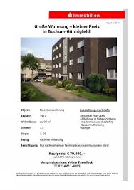 Große übersicht zu wohnungspreisen in stuttgart. Grosse Wohnung Kleiner Preis In Bochum Gunnigfeld
