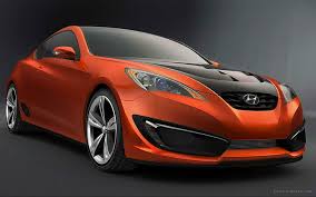 Color options include tsukuba red and ibiza blue, if you want to draw some attention, or casablanca white and caspian black. Hd Wallpaper Hyundai Genesis Coupe Concept 4 Orange And Black Hyundai Coupe Wallpaper Flare