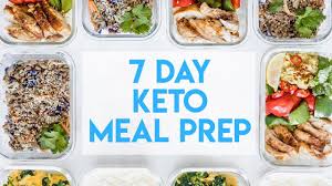 (days 1 to 7) week 2 meal plan: 7 Day Keto Meal Prep Simple Healthy Meal Plan Youtube