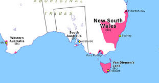 Plan your trip to australia today. Province Of South Australia Historical Atlas Of Australasia 28 December 1836 Omniatlas