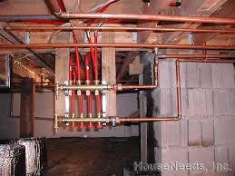 Pex Tubing Radiant Heating Manifolds Plumbing Radiant Floor Heating Radiant Heating System