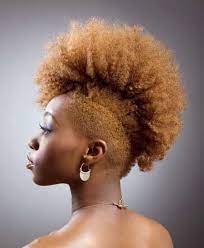 Short Black Natural Mohawk Hairstyles Natural Hair Mohawk Mohawk Hairstyles Natural Hair Salons