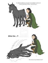 Loki & Sleipnir | Loki avengers, Loki, Loki marvel