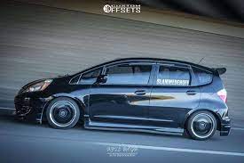 We are the leading experts in custom protection. 2010 Honda Fit Wheel Offset Tucked Air Suspension 607960 Custom Offsets