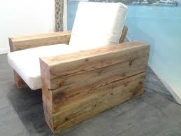 Fauteuil Poutre Chene Massif Canape En Bois Poutre Chene Decoration Maison