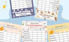Divertido juego para tu celebración de baby shower. Virtual Baby Shower Games Activities