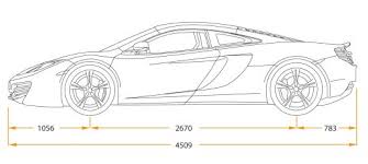 Cad blocks in plan, front, back and side view. Car Line Art Cartype
