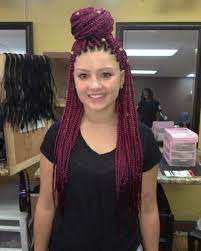 Pictures Master Collection Of 52 Burgundy Box Braids Curly Craze White Girl Braids Box Braids Hairstyles Burgundy Box Braids