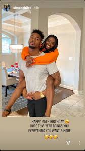 Her net worth seems to rise after tokyo. Gymnast Simone Biles Reveals New Nfl Boyfriend Twitter Calls Him Gay Monkey Viral