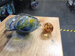 Once fumed, when the pipe is used, it will change colors. My Bowl Wife S Paperweight Which Uses An Interesting Technique Picture Of Glass Blowing Beginners Class In Santa Barbara Tripadvisor