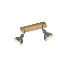 Decken spots, deckenstrahler & weitere innenleuchten kaufen und von den vorteilen bei home24 deckenstrahler für ein strahlendes zuhause! Deckenstrahler Industrie Style Grau Verstellbar 2 O 3 Flammig Wohnlicht