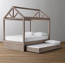 Image Result For Diy Kids Canopy Bed Frame Quartos Cama Casinha Montessori Ideias Para Quarto De Bebe