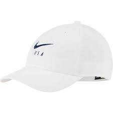 Nike Uswnt H86 Cap White White Blue Void Soccerpro Uswnt Nike Cap