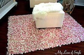 Diy Shag Rag Rug Tutorial Rag Rug Diy Rag Rug Tutorial Diy Rug