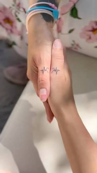 Matching Hand Tattoo • 50+ reels on Instagram