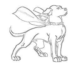 Supercoloring.com is a super fun for all ages: Krypto Super Dog Coloring Home