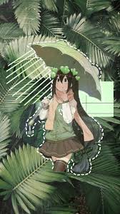 Unique anime designs on hard and soft cases and covers for samsung galaxy s21, s20, s10, s9, and more. Bnha Wallpapers And Aesthetics Tsuyu Asui Wattpad