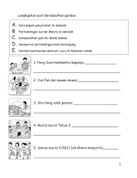 Contoh rancangan pengajaran berdasarkan model assure via. Lengkapkan Ayat Berdasarkan Gambar A Bola Sepak Yang Hebat Di Sekolah B Pertandingan Larian Mesra Teaching Math Elementary Malay Language Elementary Learning