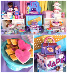 Doc Mcstuffins 6th Birthday Party Kara S Party Ideas Doc Mcstuffins Birthday Party Doc Mcstuffins Birthday Doc Mcstuffins Party