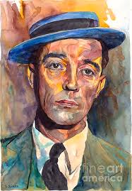 Buster Keaton Zip Pouch