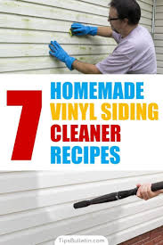 7 Homemade Vinyl Siding Cleaner Recipes Cleaning Vinyl Siding Cleaner Recipes Vinyl Siding