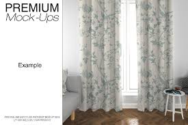 Curtains Mockup Set Infographic Design Layout Layout Design Mockup