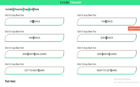 This space can be used as a nickname and send a blank text whatsapp message. Invisible Character And Invisible Letter