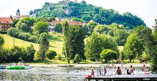 Замок ригерсбург (riegersburg) в австрийском регионе штирия. Bergfex Badesee Seebad Riegersburg Angelegter Badesee See Baden Schwimmen