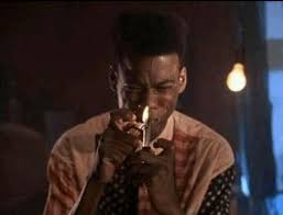 What age were you when this New Jack City scene stressed you out more than  the whole movie Chris Rock as Pookie had everybody quiet in the living  room. Wild how one